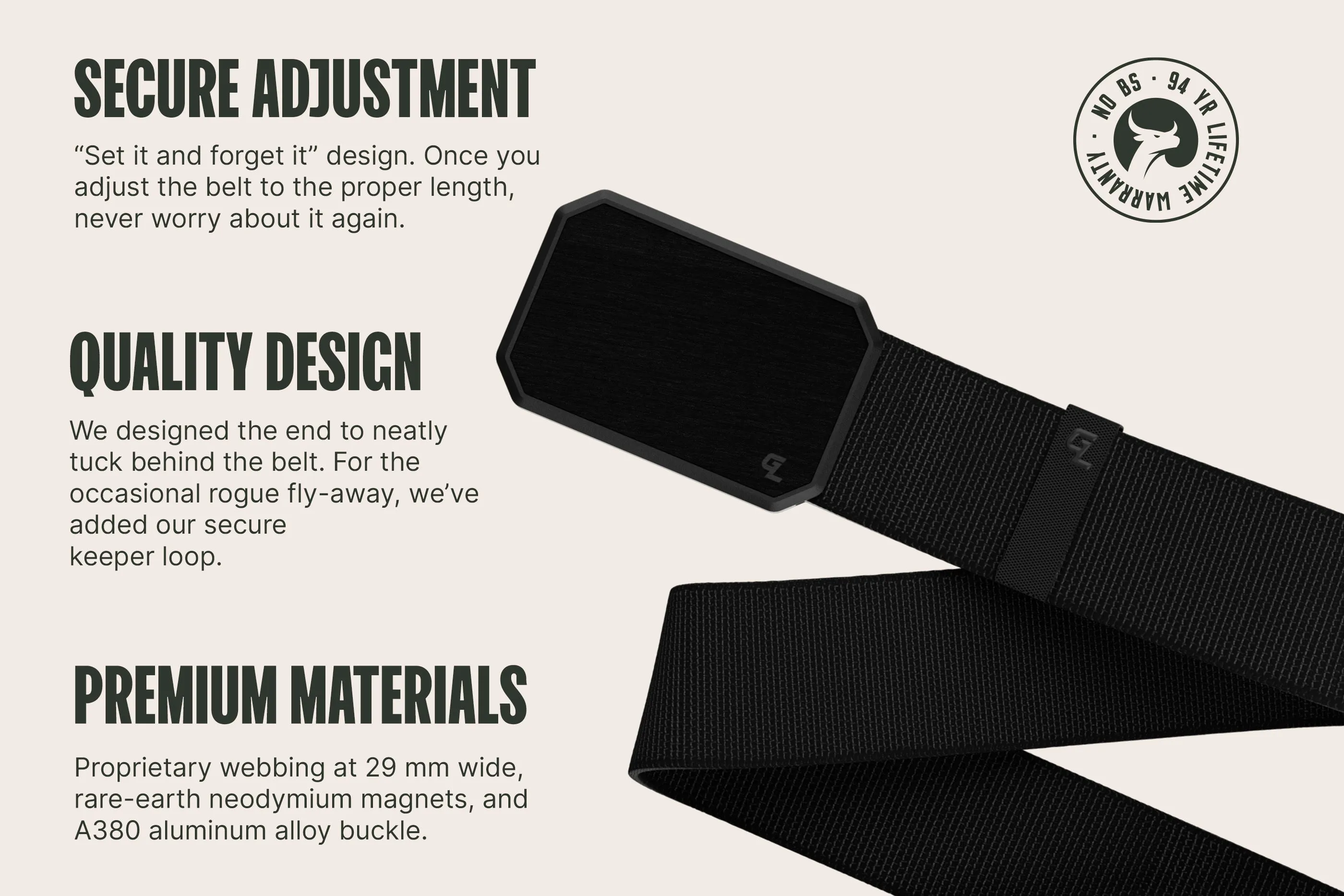 Groove Belt Walnut/Brown sold by Groove Life product image thumbnail 2