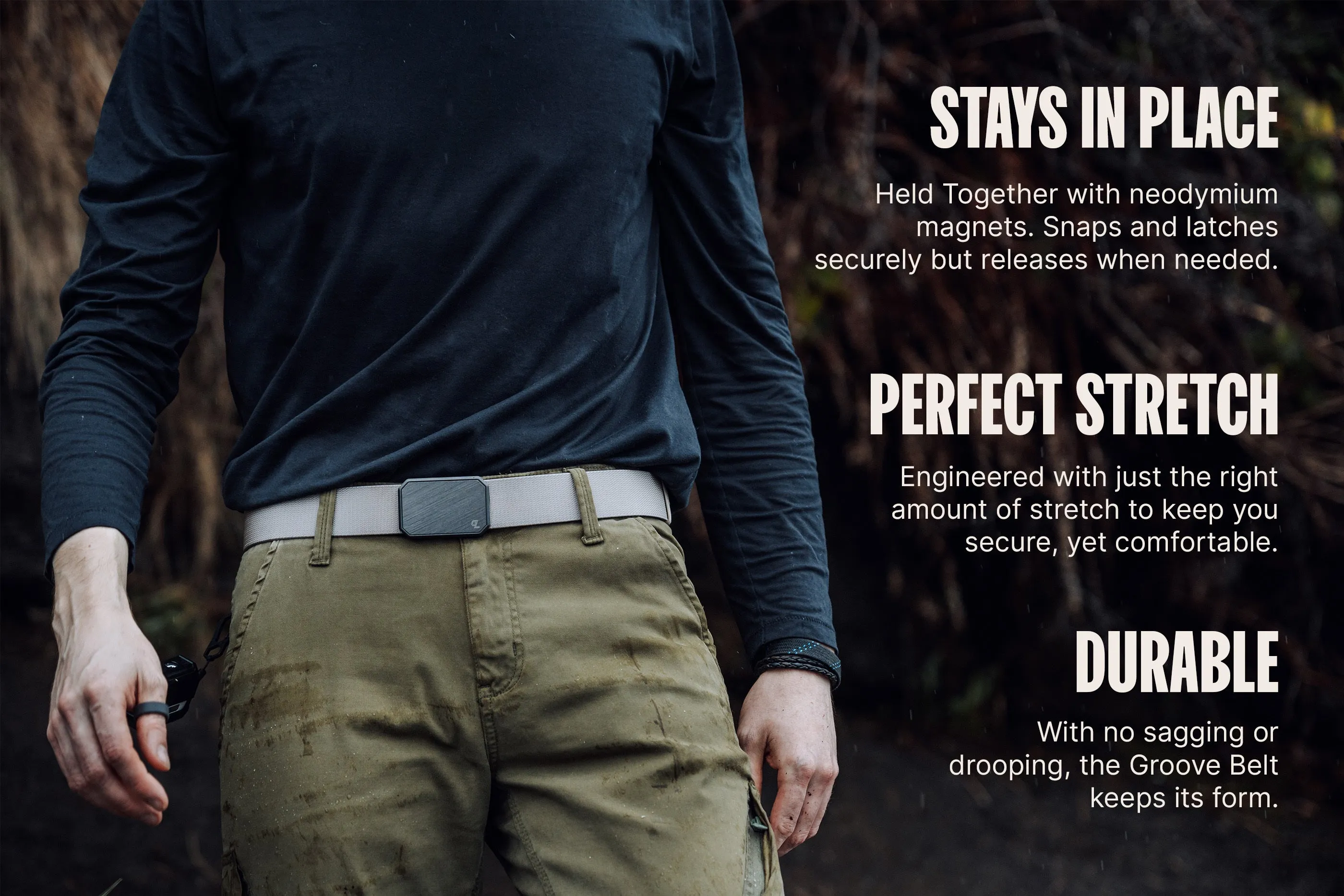 Groove Belt Walnut/Deep Stone sold by Groove Life product image thumbnail 3