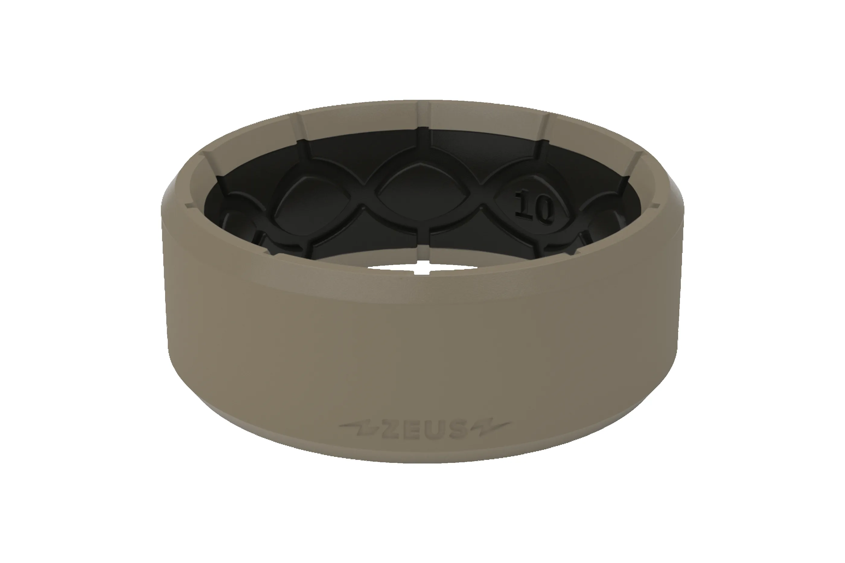 Zeus Edge Flat Earth Ring sold by Groove Life