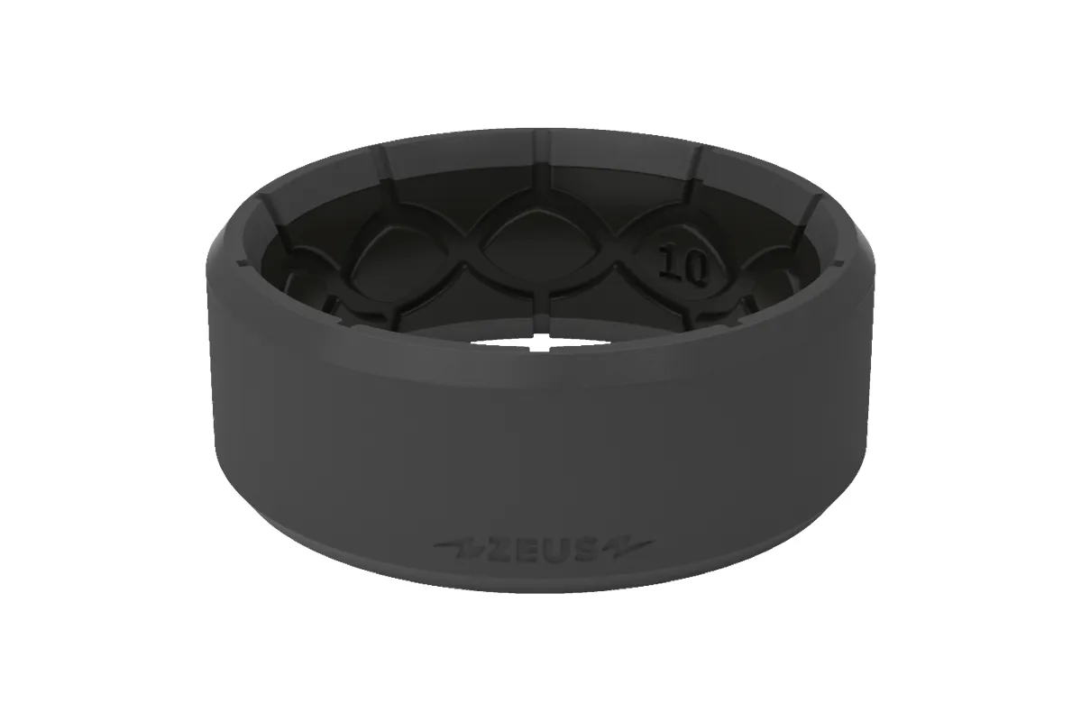 Zeus Edge Deep Stone Grey Ring sold by Groove Life