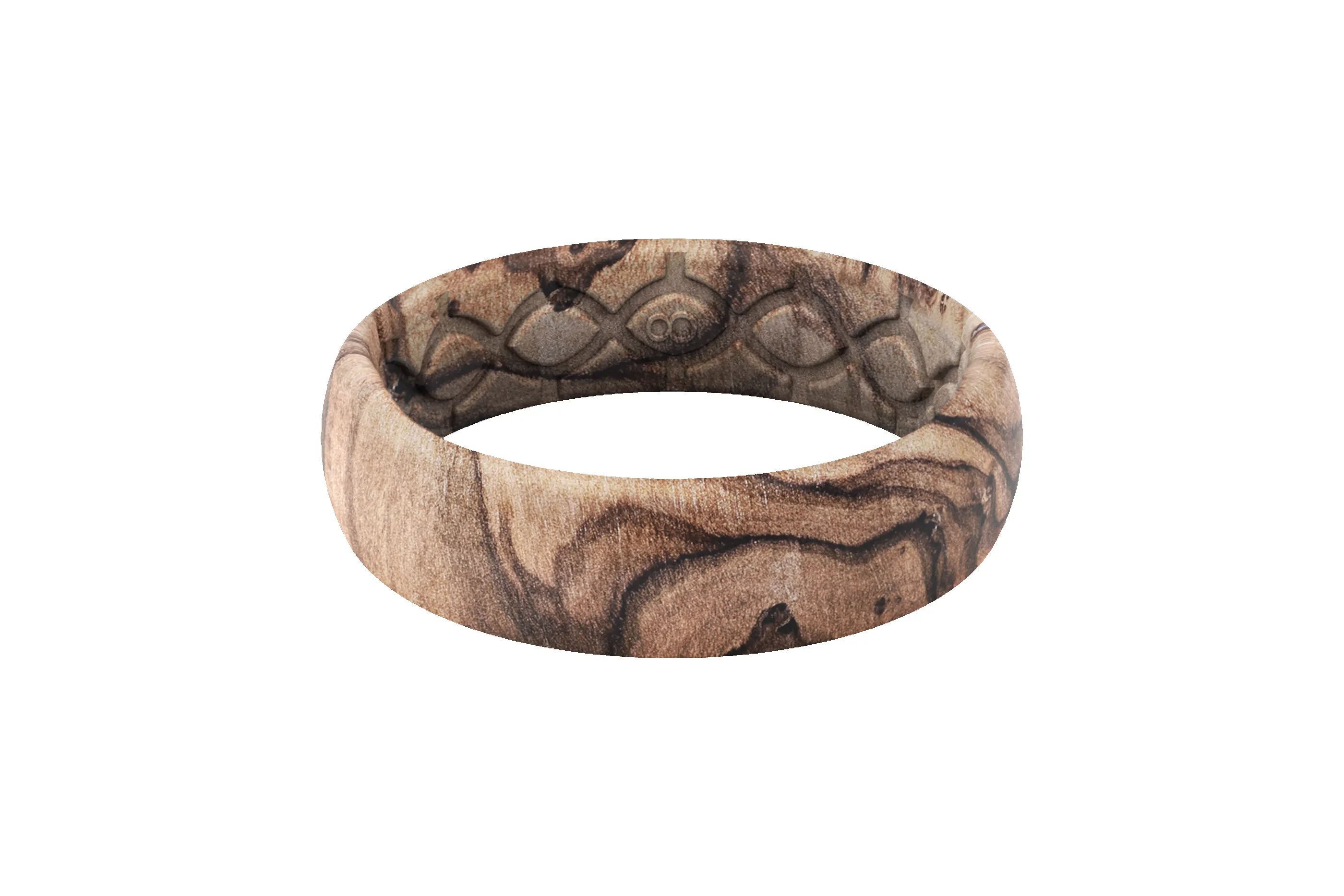 Burled Walnut Thin Ring sold by Groove Life