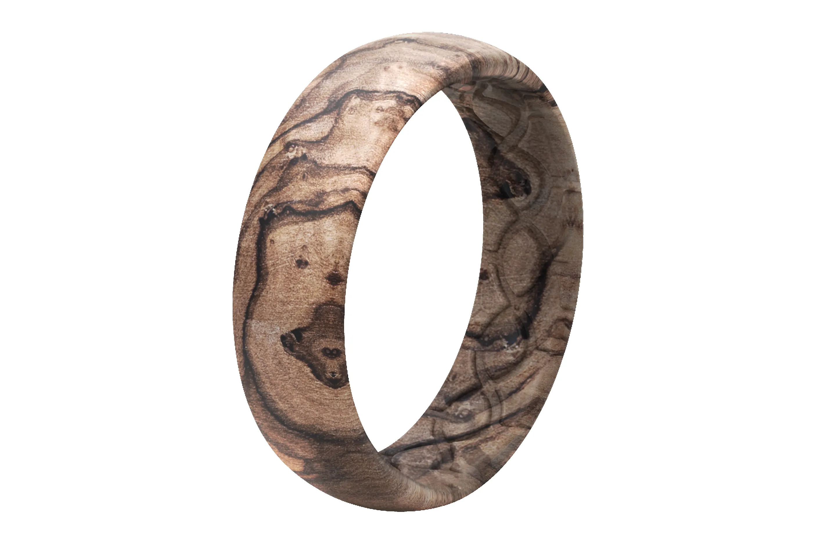 Burled Walnut Thin Ring sold by Groove Life product image thumbnail 2