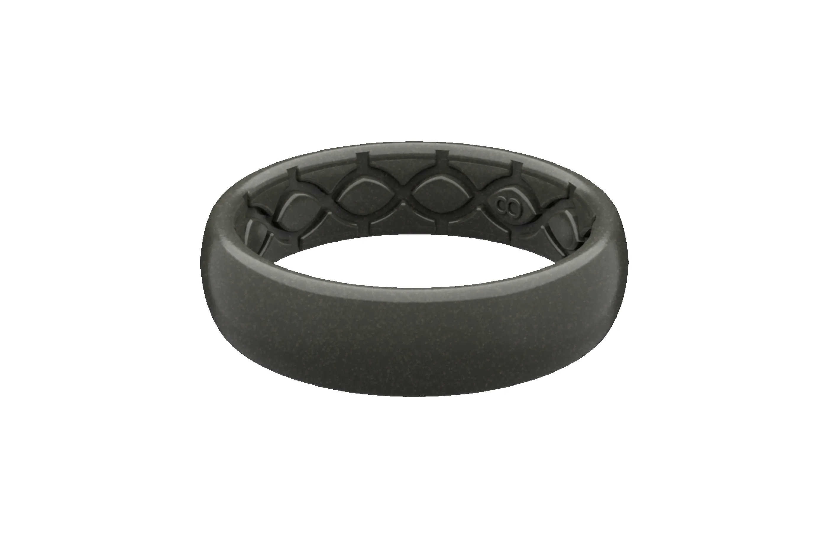 Satin Ferrous Thin Ring sold by Groove Life product image thumbnail 3