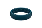 Satin Dark Ocean Thin Ring sold by Groove Life