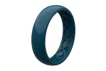 Satin Dark Ocean Thin Ring sold by Groove Life