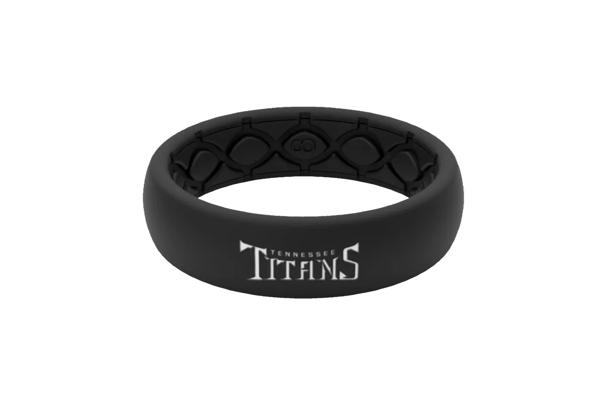 NFL Tennessee Titans Black Thin Ring sold by Groove Life