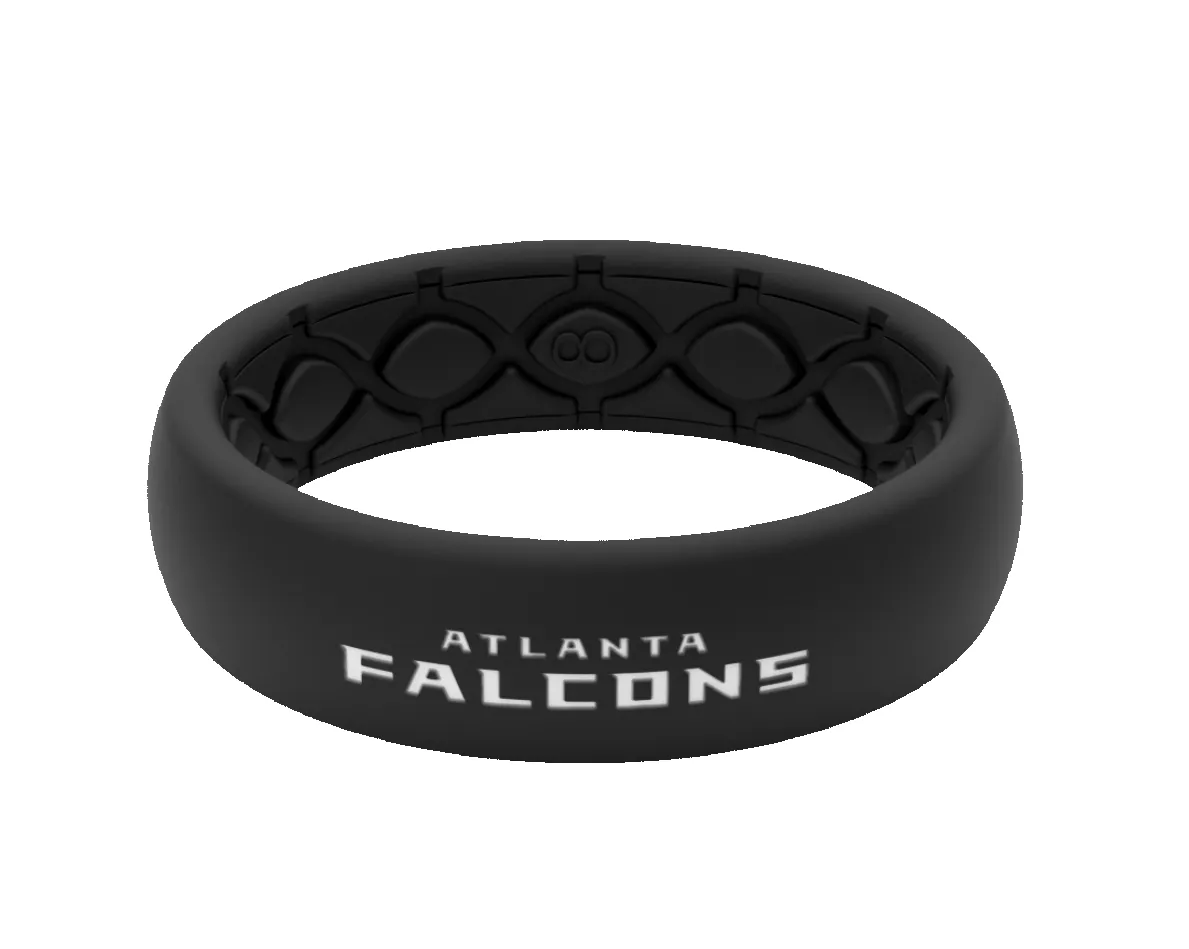 NFL Atlanta Falcons Black Thin Ring sold by Groove Life product image thumbnail 4