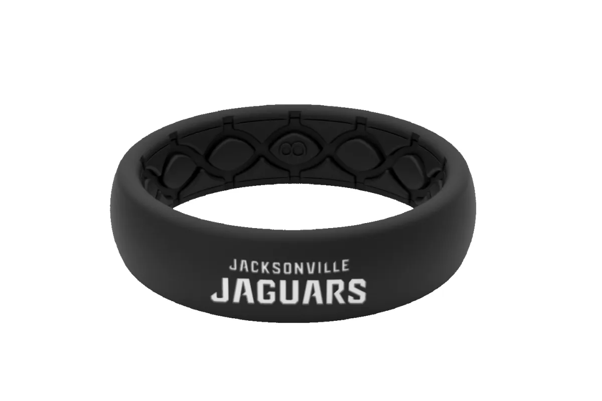 NFL Jacksonville Jaguars Black Thin Ring sold by Groove Life
