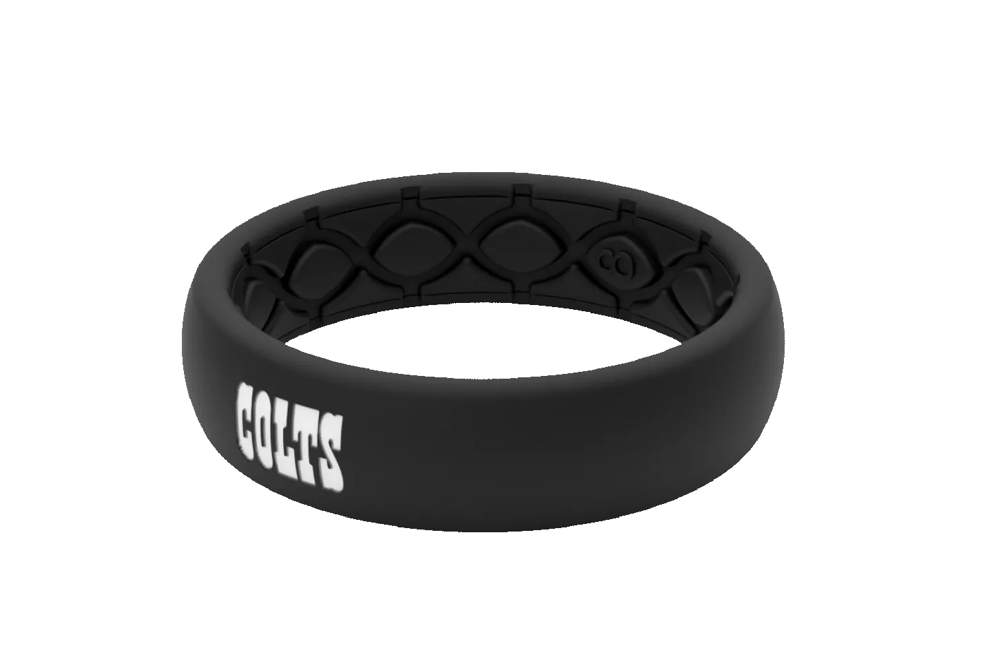 NFL Indianapolis Colts Black Thin Ring sold by Groove Life product image thumbnail 2