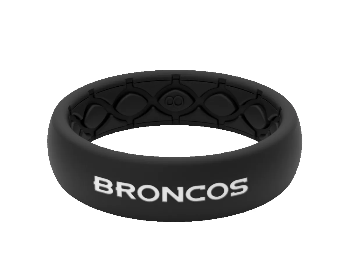 NFL Denver Broncos Black Thin Ring sold by Groove Life product image thumbnail 4