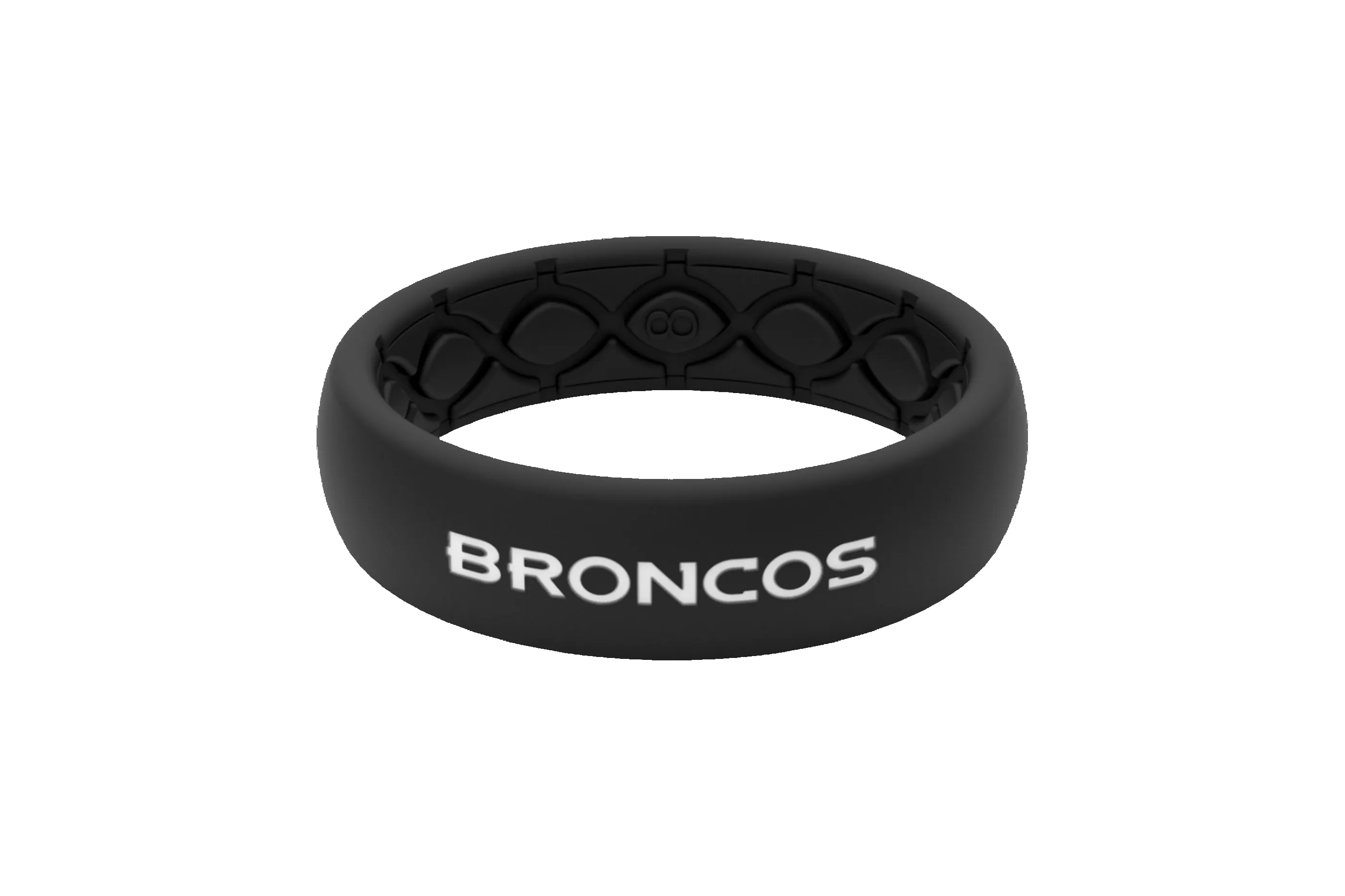 NFL Denver Broncos Black Thin Ring sold by Groove Life