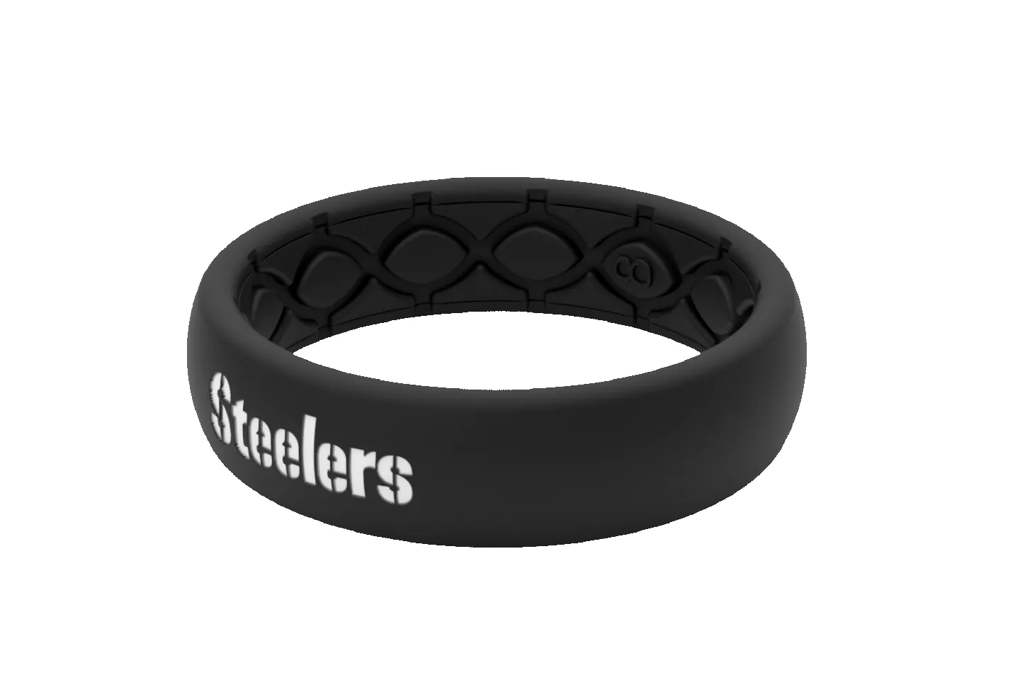 NFL Pittsburgh Steelers Black Thin Ring sold by Groove Life product image thumbnail 2