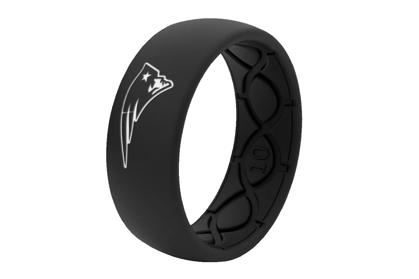 NFL New England Patriots Black Ring sold by Groove Life product image thumbnail 3