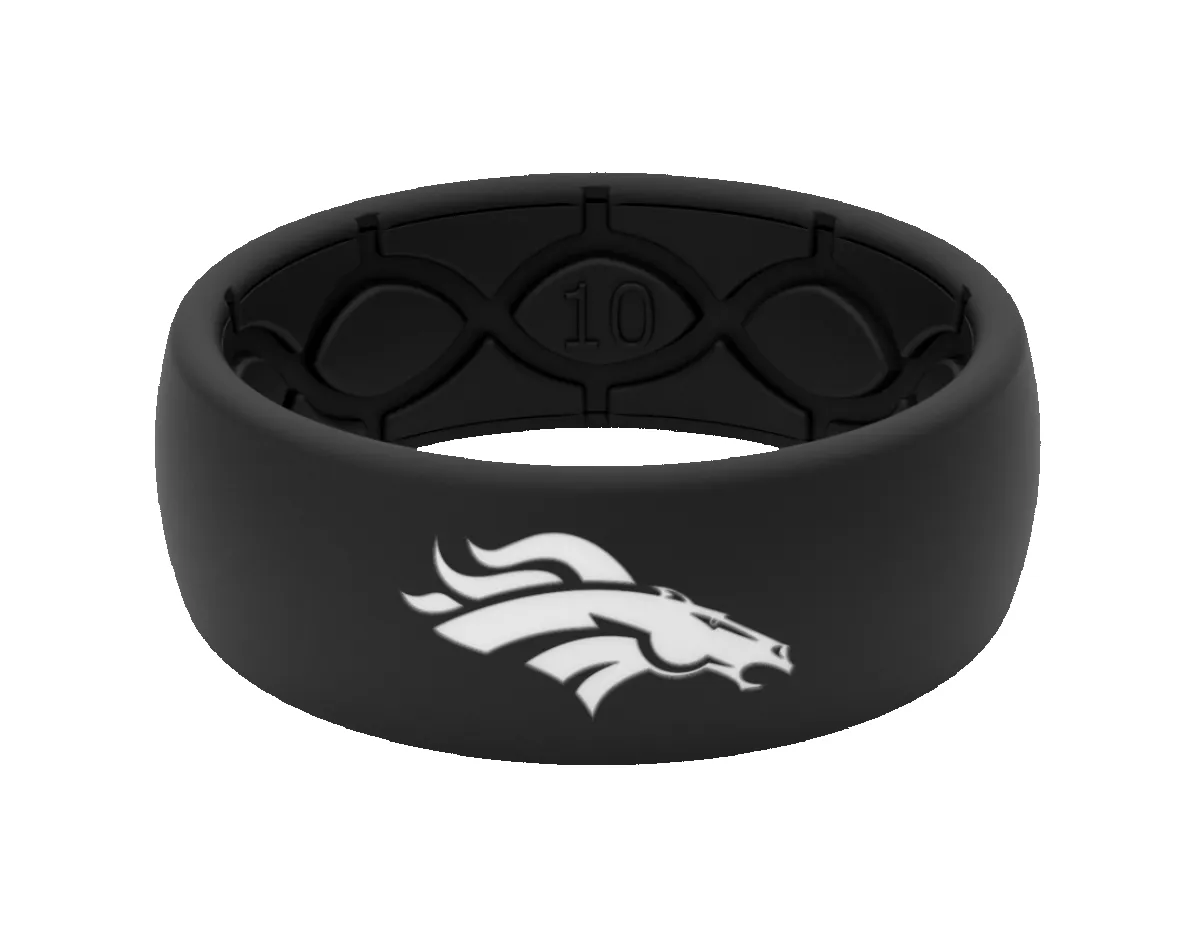 NFL Denver Broncos Black Ring sold by Groove Life product image thumbnail 5