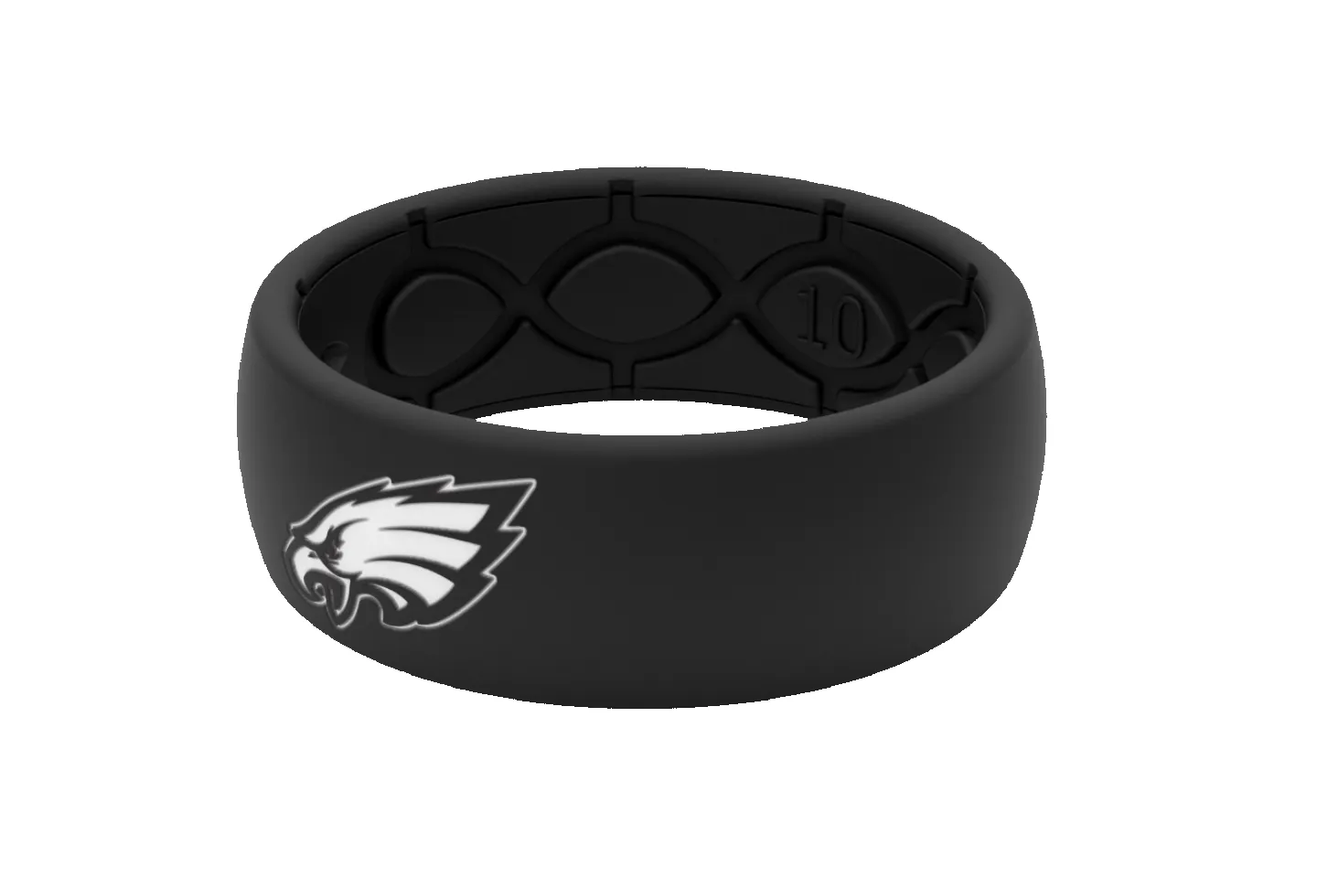 NFL Philadelphia Eagles Black Ring sold by Groove Life product image thumbnail 2