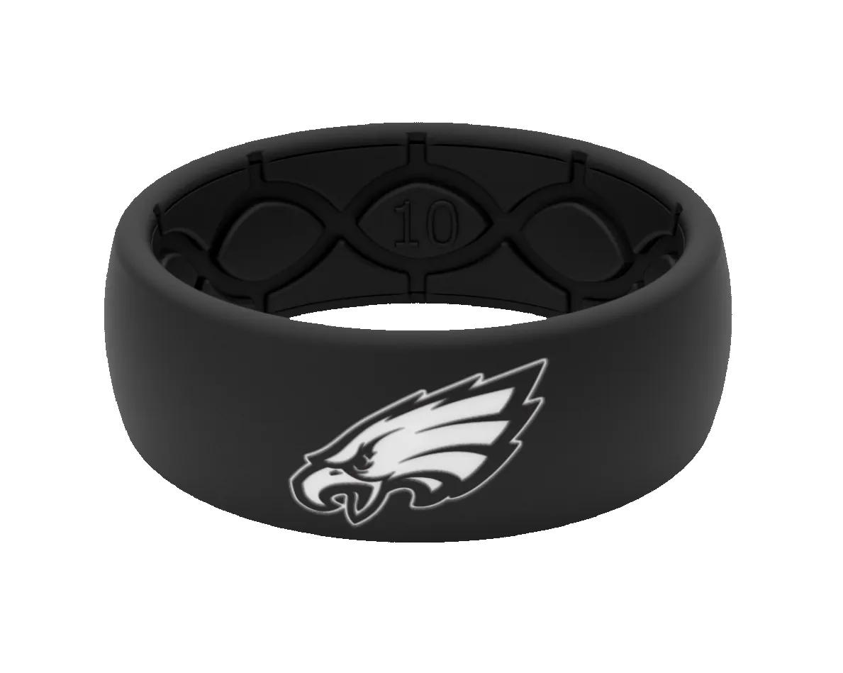 NFL Philadelphia Eagles Black Ring sold by Groove Life product image thumbnail 5