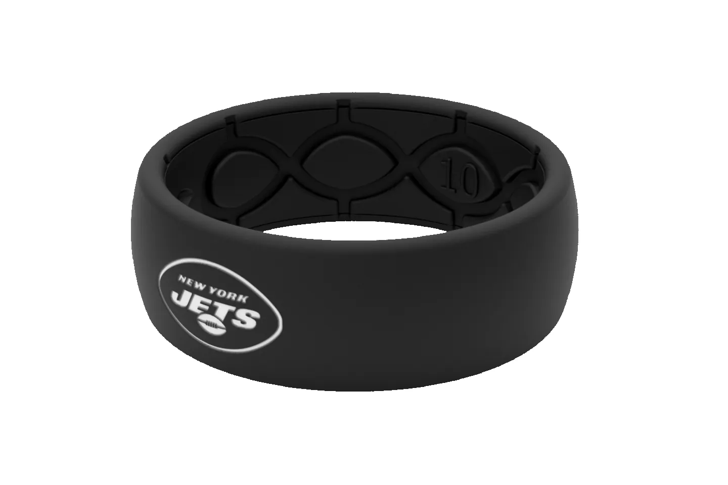 NFL New York Jets Black Ring sold by Groove Life product image thumbnail 2