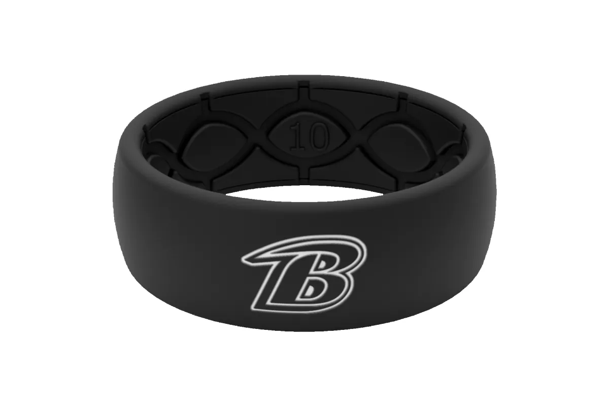 NFL Baltimore Ravens Black Ring sold by Groove Life
