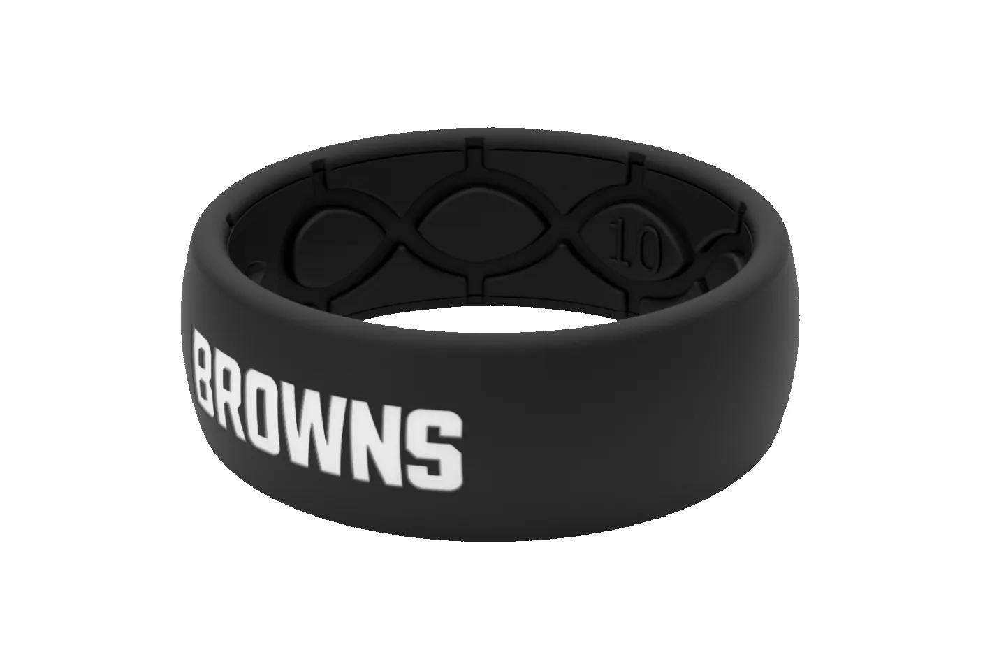 NFL Cleveland Browns Black Ring sold by Groove Life product image thumbnail 3