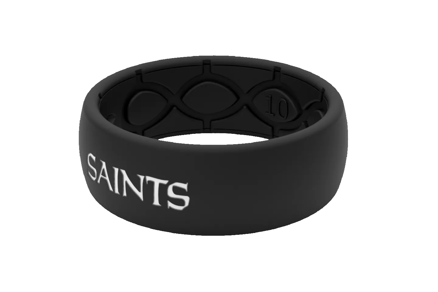 NFL New Orleans Saints Black Ring sold by Groove Life product image thumbnail 2
