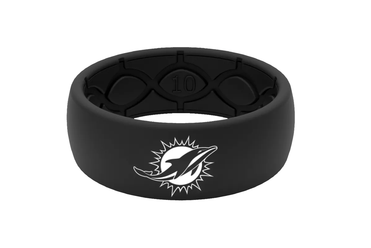 NFL Miami Dolphins Black Ring sold by Groove Life