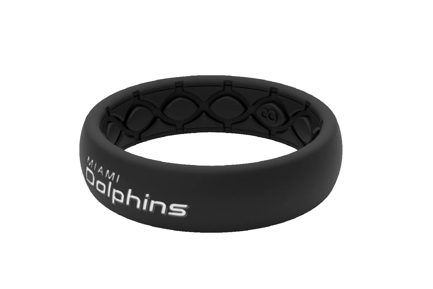 NFL Miami Dolphins Black Thin Ring sold by Groove Life product image thumbnail 2