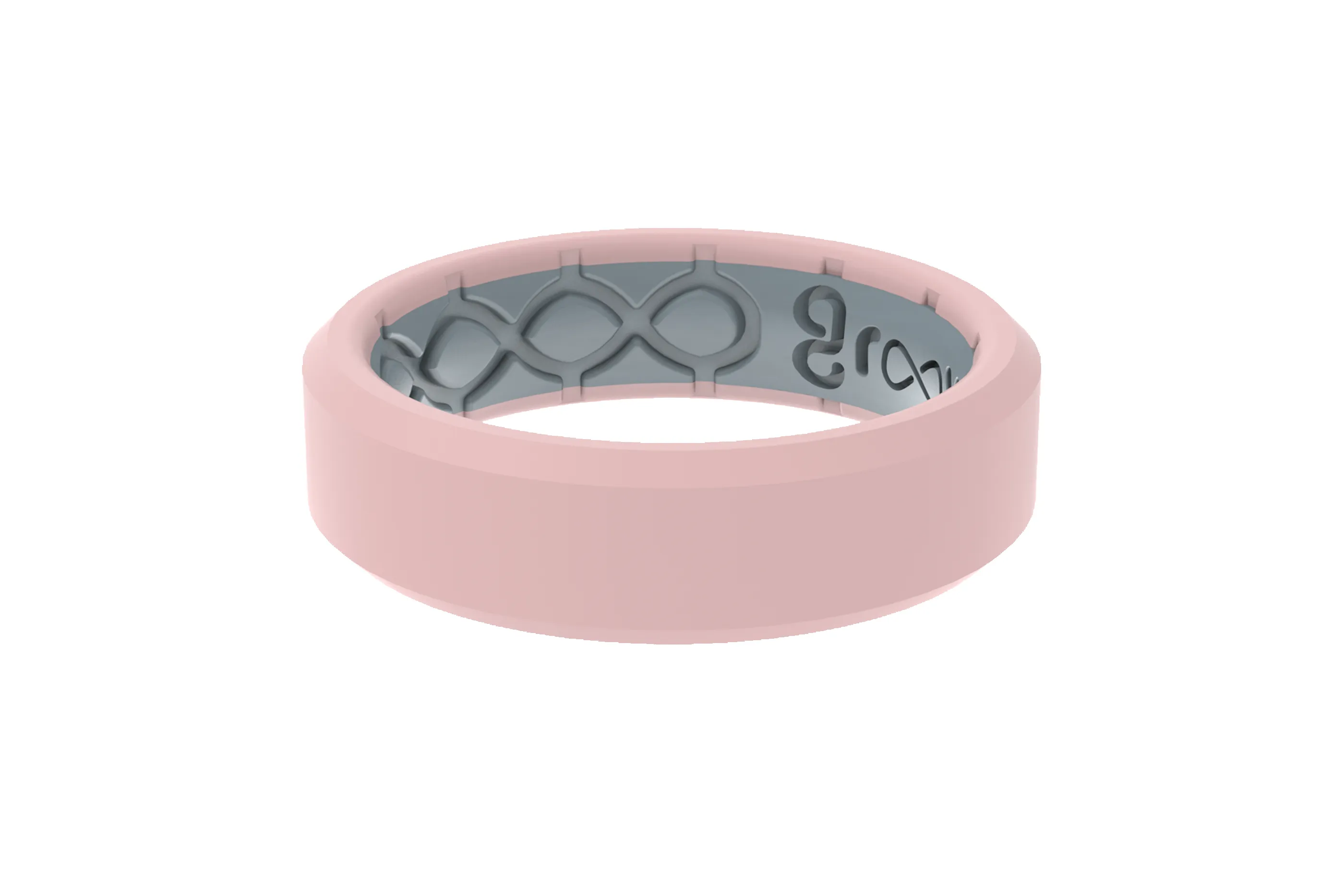 Edge Rose Quartz Thin Ring sold by Groove Life product image thumbnail 3