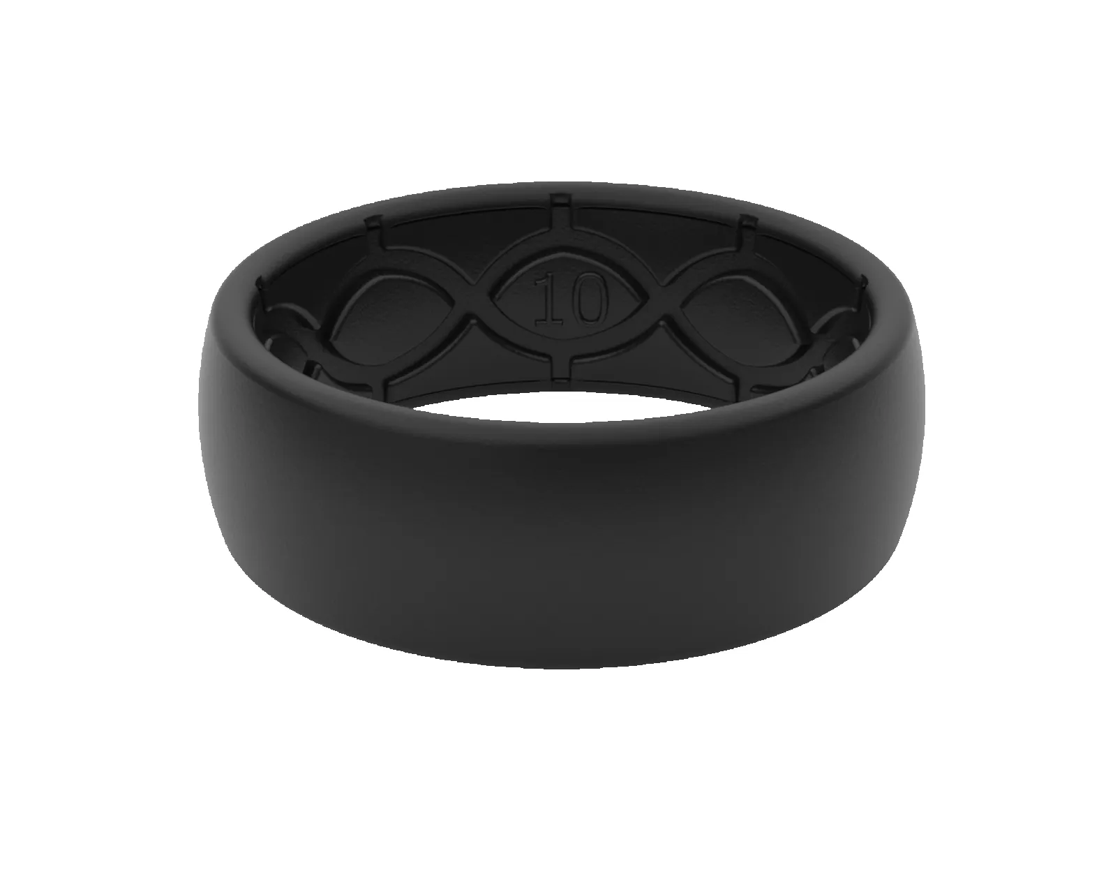Solid Midnight Black Ring sold by Groove Life product image thumbnail 4