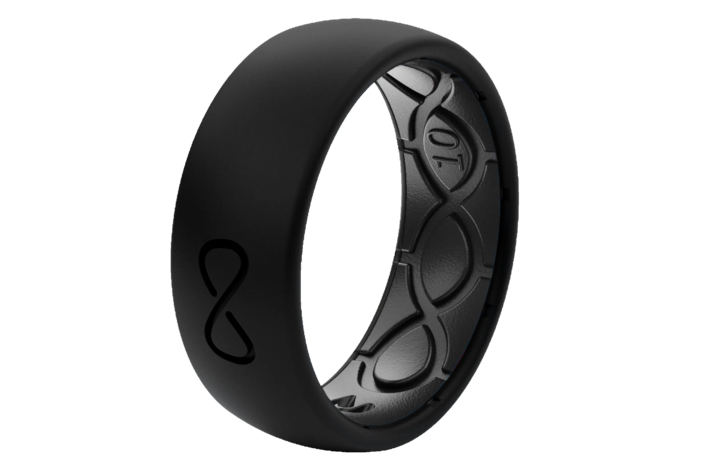 Solid Midnight Black Ring sold by Groove Life product image thumbnail 2