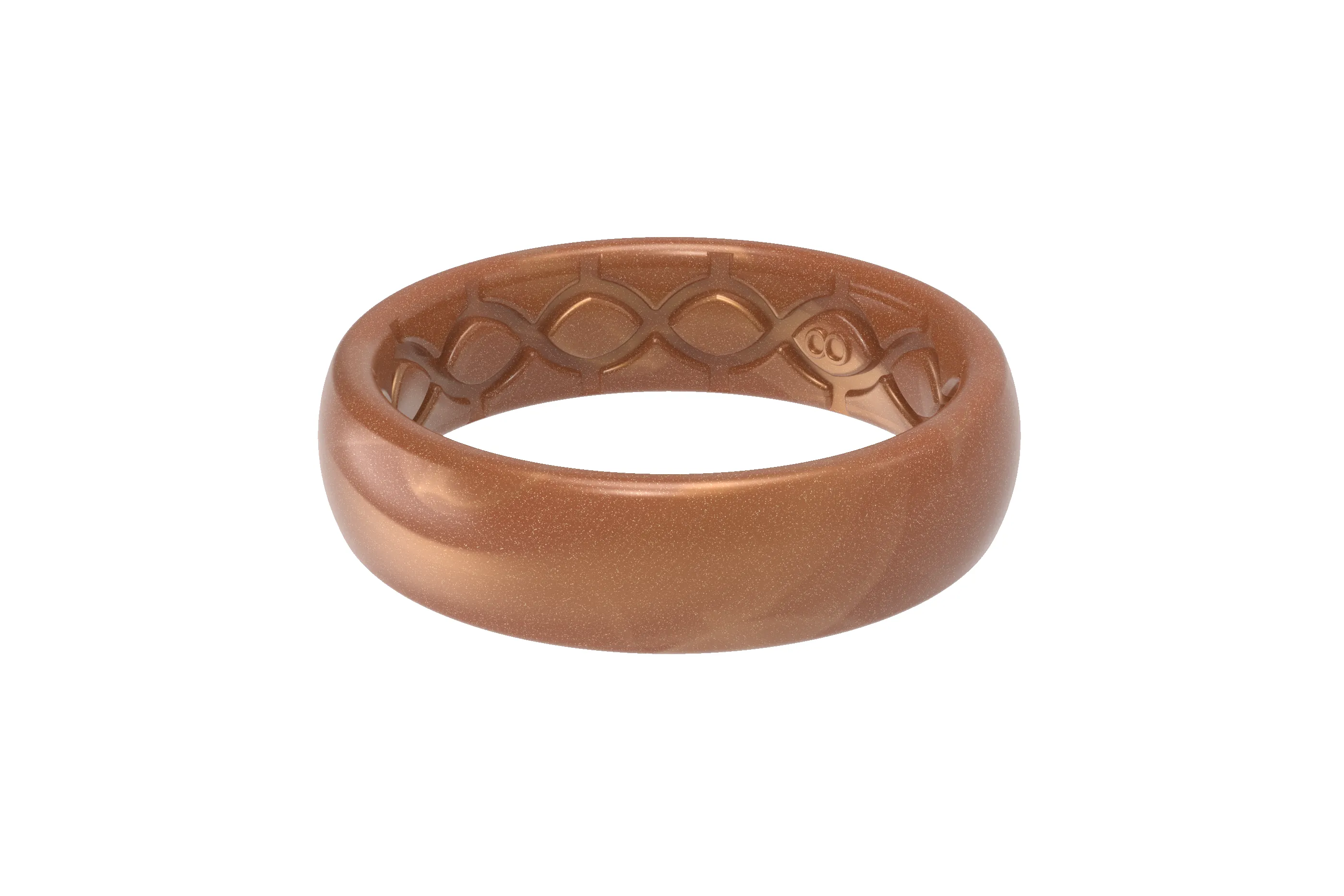 Solid Copper Thin Ring sold by Groove Life