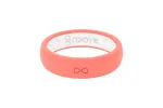 Solid Coral Thin Ring sold by Groove Life