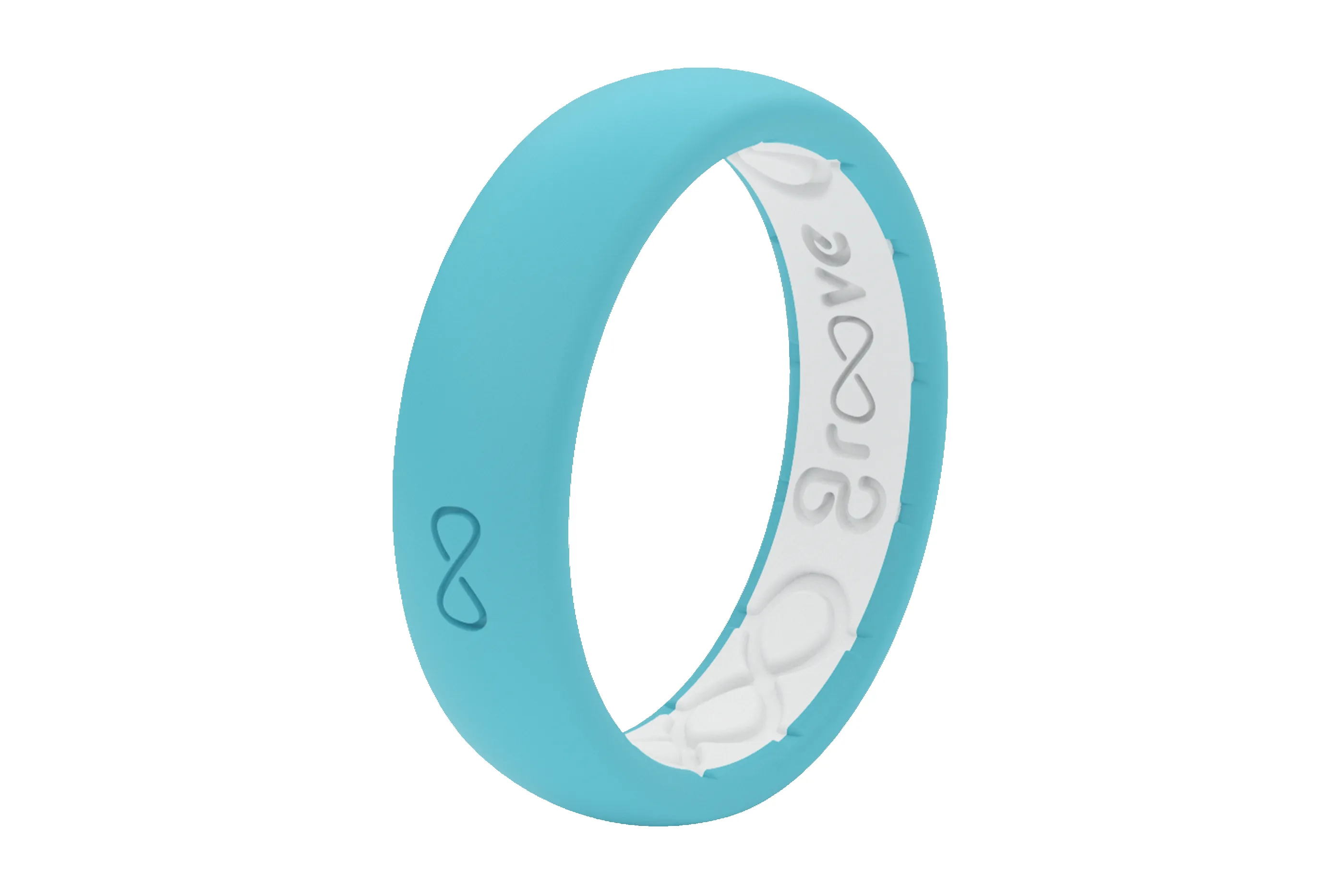 Solid Turquoise Thin Ring sold by Groove Life product image thumbnail 2