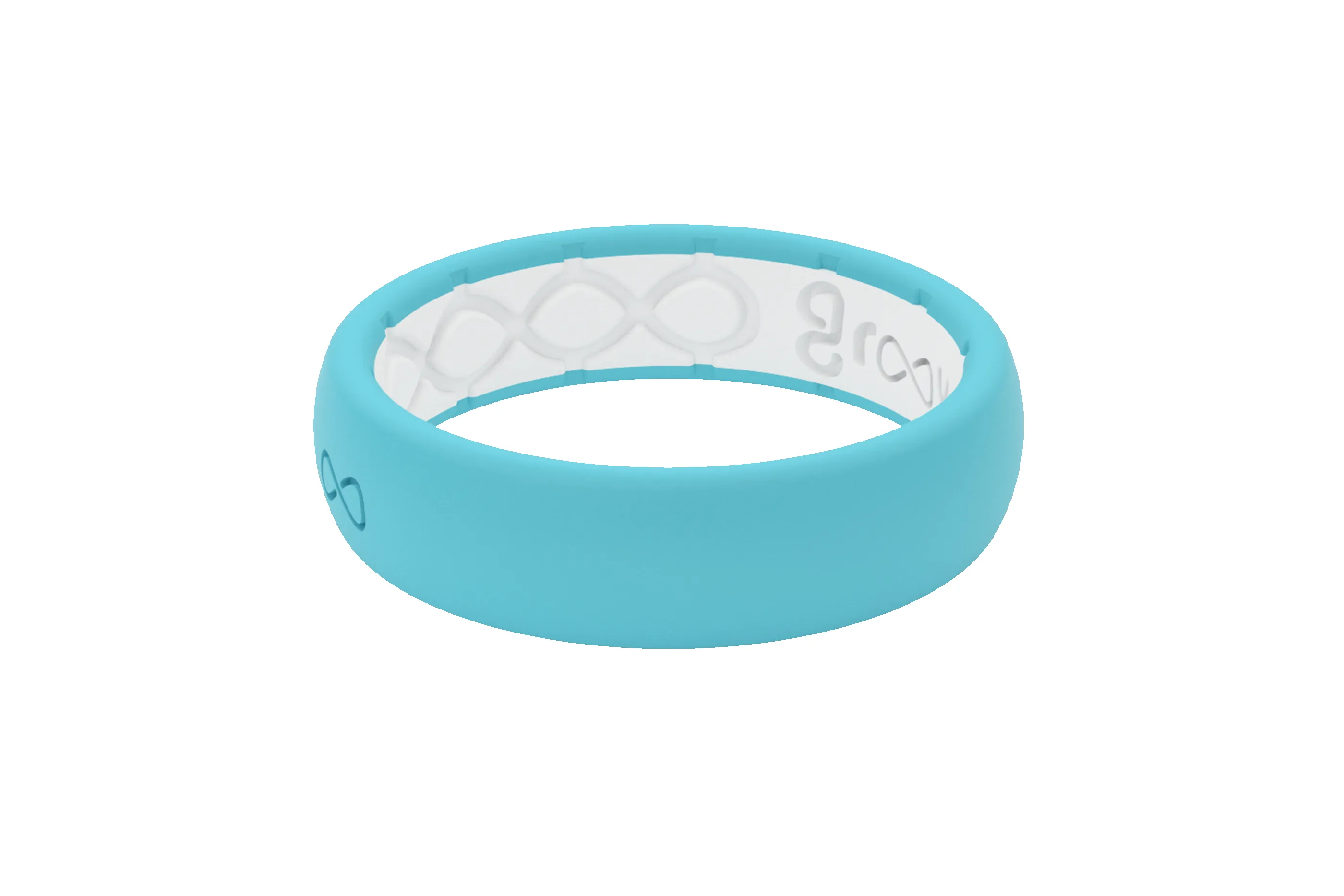 Solid Turquoise Thin Ring sold by Groove Life product image thumbnail 3