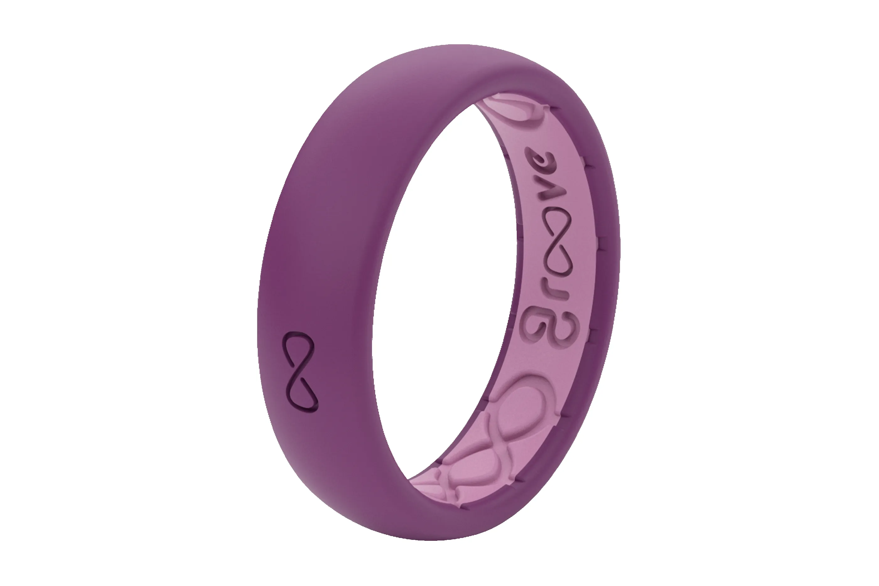 Solid Lilac Thin Ring sold by Groove Life product image thumbnail 2