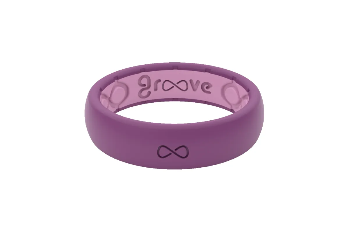 Solid Lilac Thin Ring sold by Groove Life