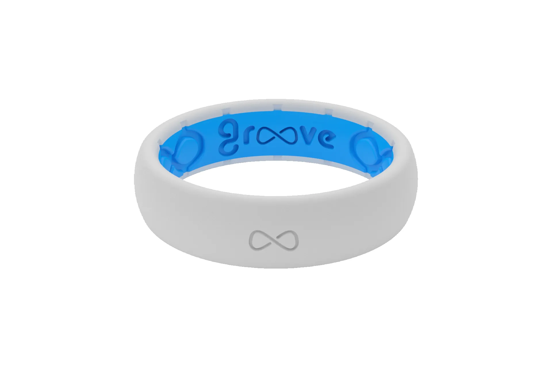 Solid Snow Thin Ring sold by Groove Life
