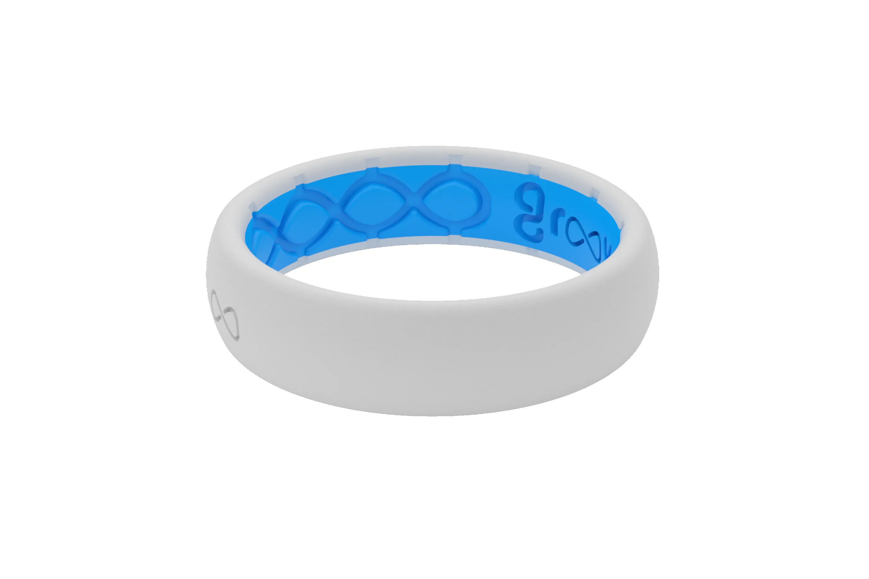 Solid Snow Thin Ring sold by Groove Life product image thumbnail 3