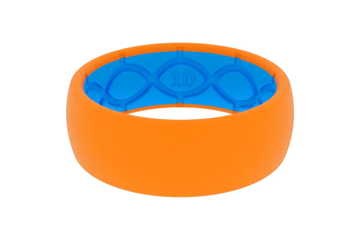 Solid Blaze Orange Ring sold by Groove Life