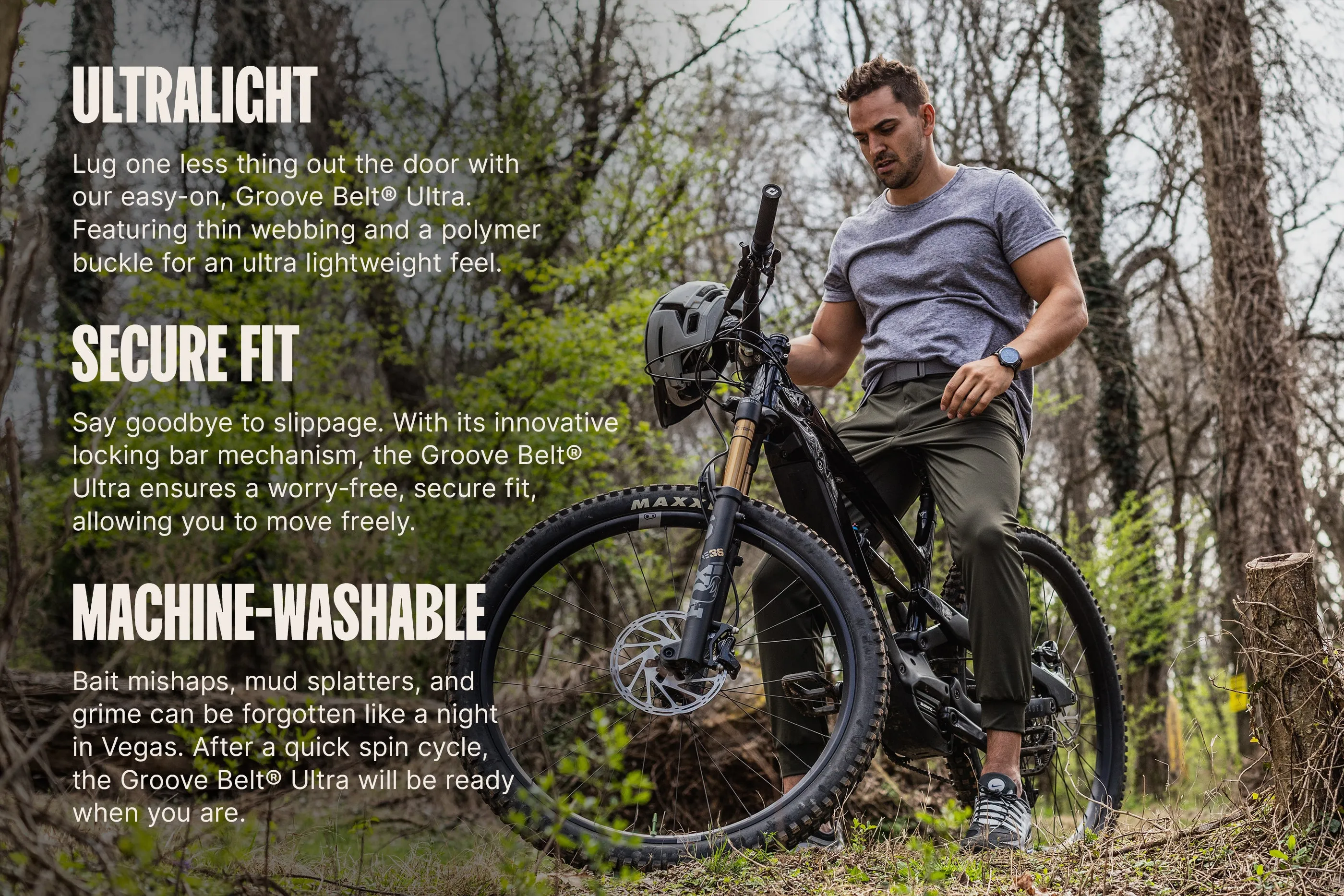 Groove Belt Ultra - Deep Stone sold by Groove Life product image thumbnail 2