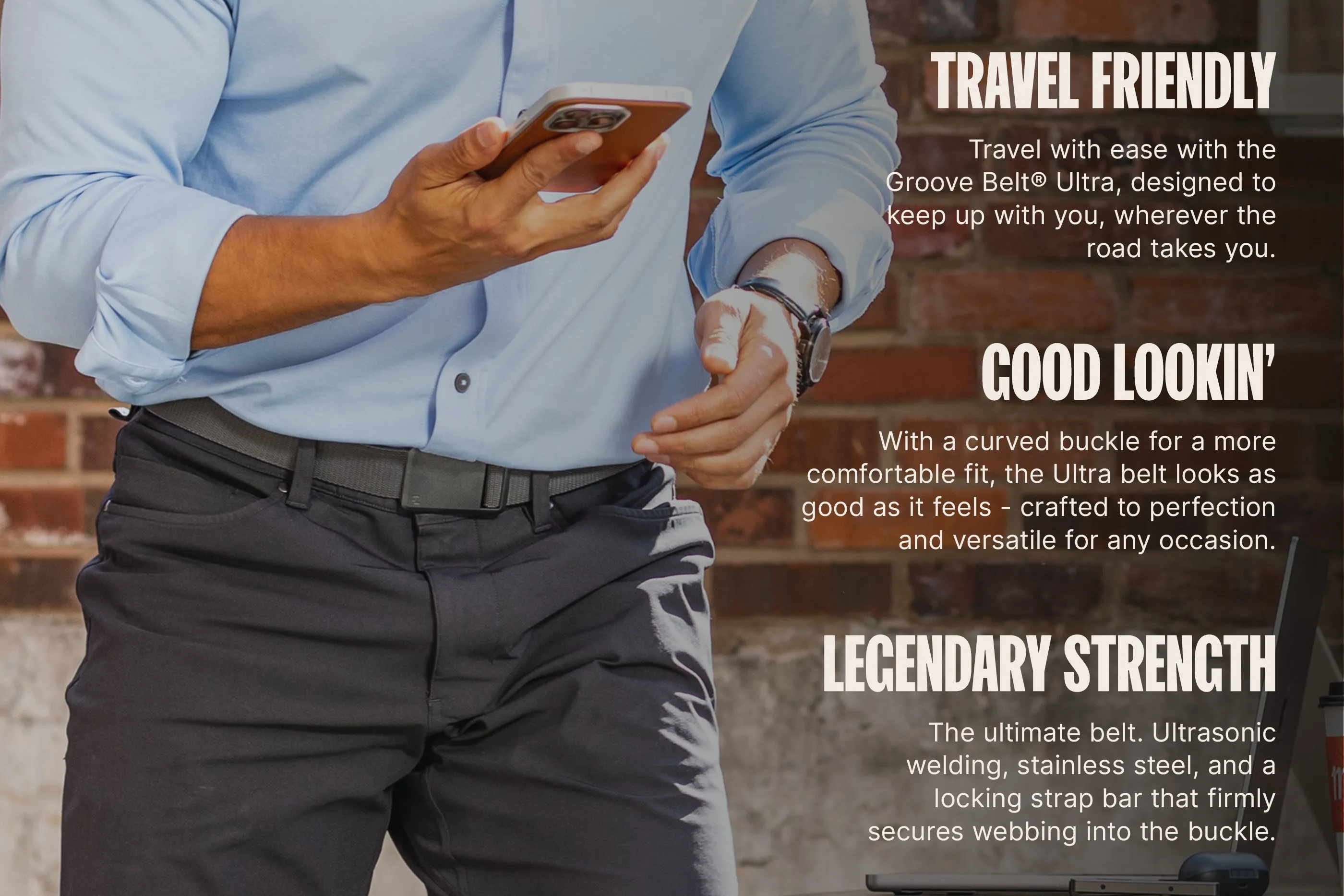 Groove Belt Ultra - Deep Stone sold by Groove Life product image thumbnail 3