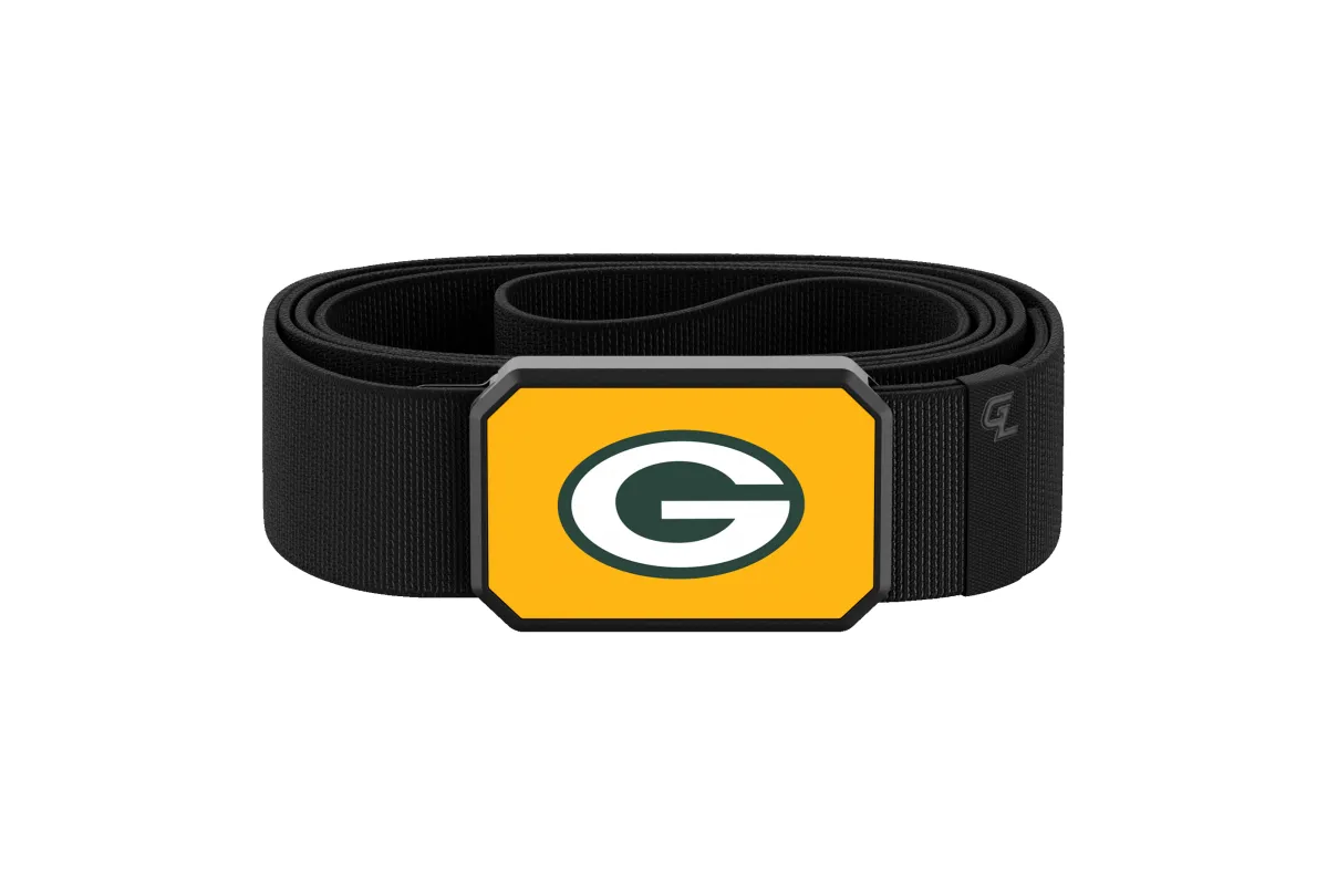 Groove Belt Black - NFL Green Bay Packers made by Groove Life