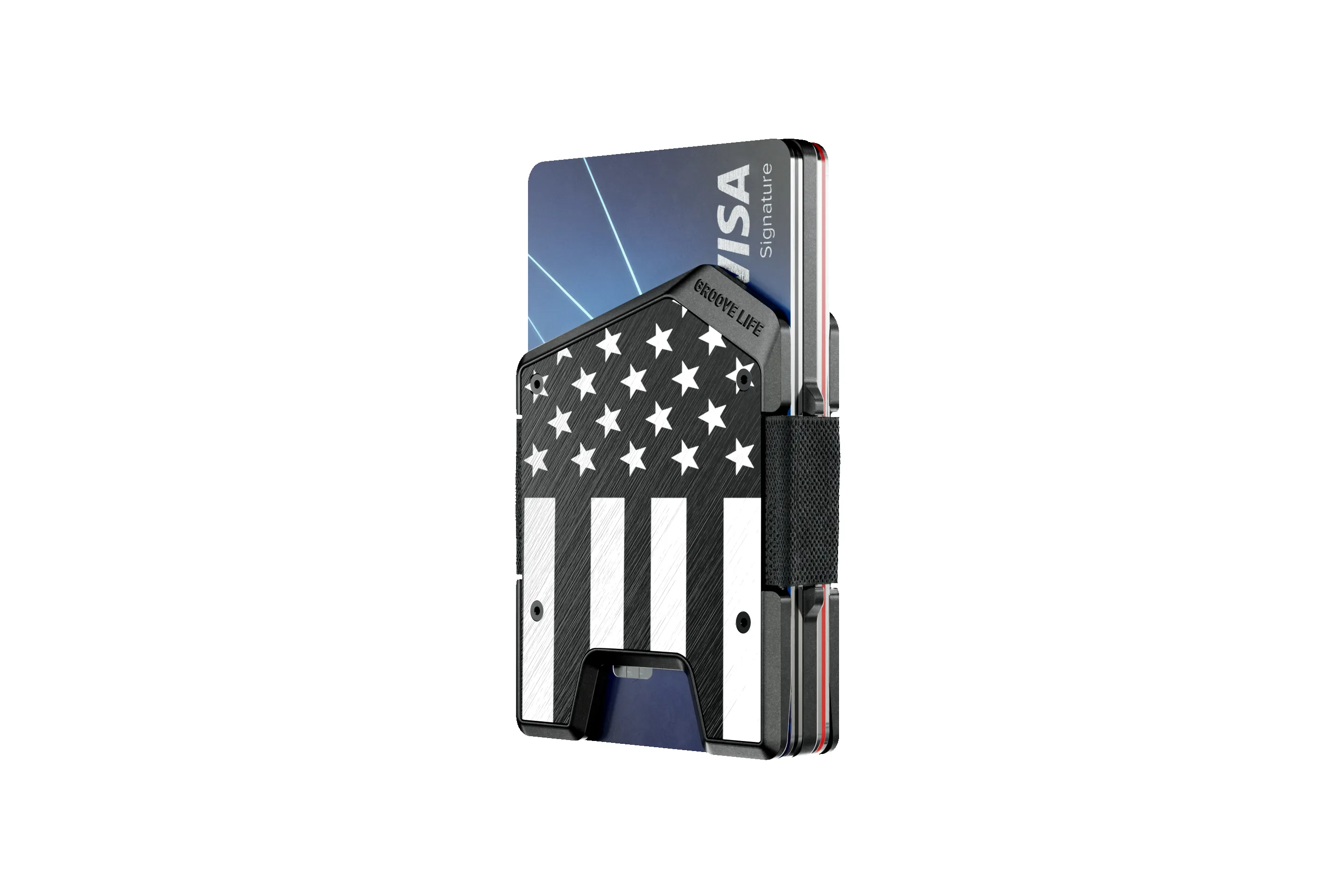 Groove Wallet® Stealth - Hero Flag sold by Groove Life