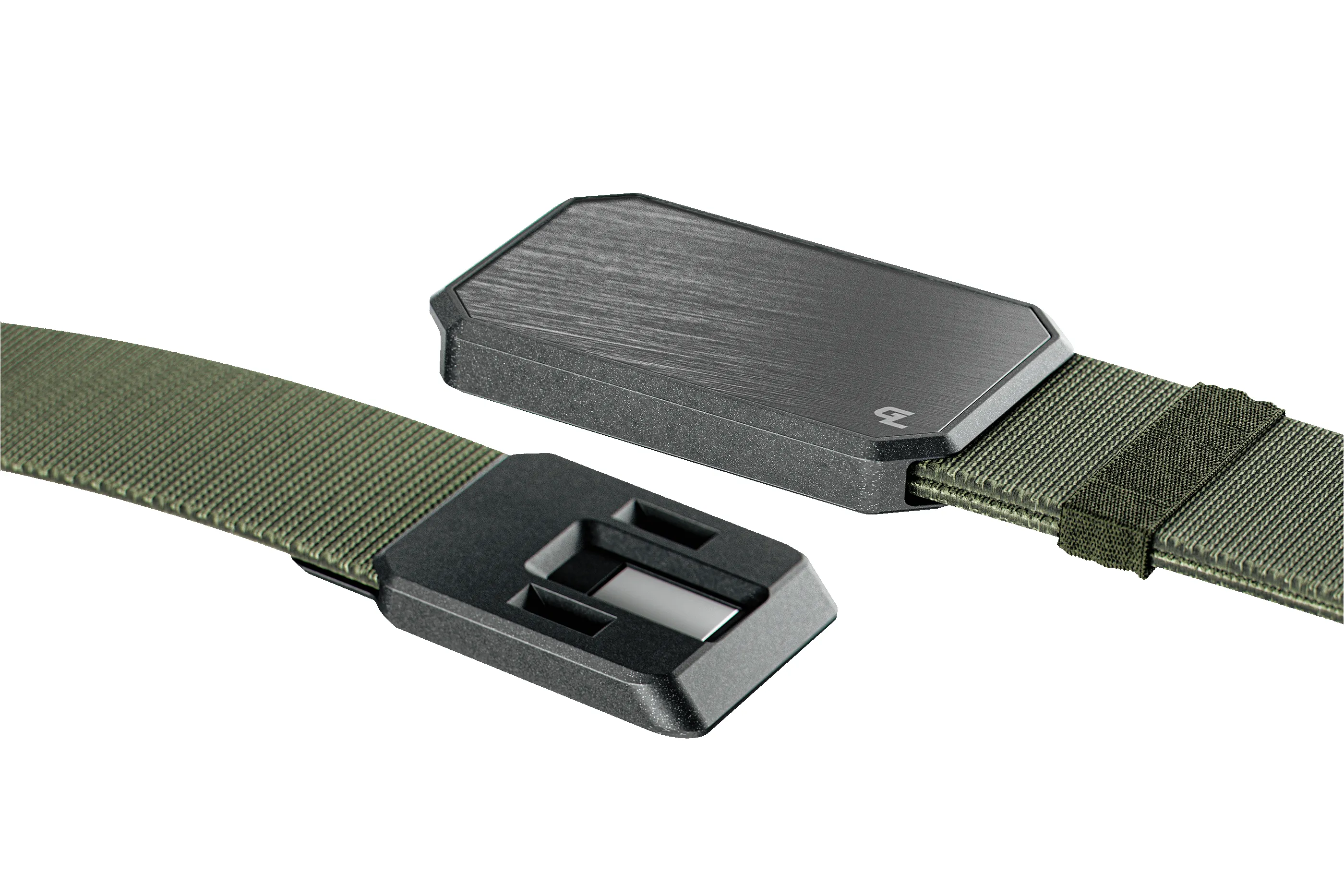 Groove Belt Gun Metal/Base Camp Green sold by Groove Life product image thumbnail 4