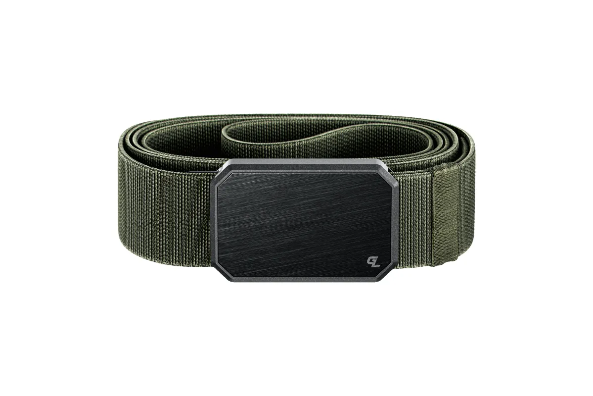 Groove Belt Black/Base Camp Green sold by Groove Life