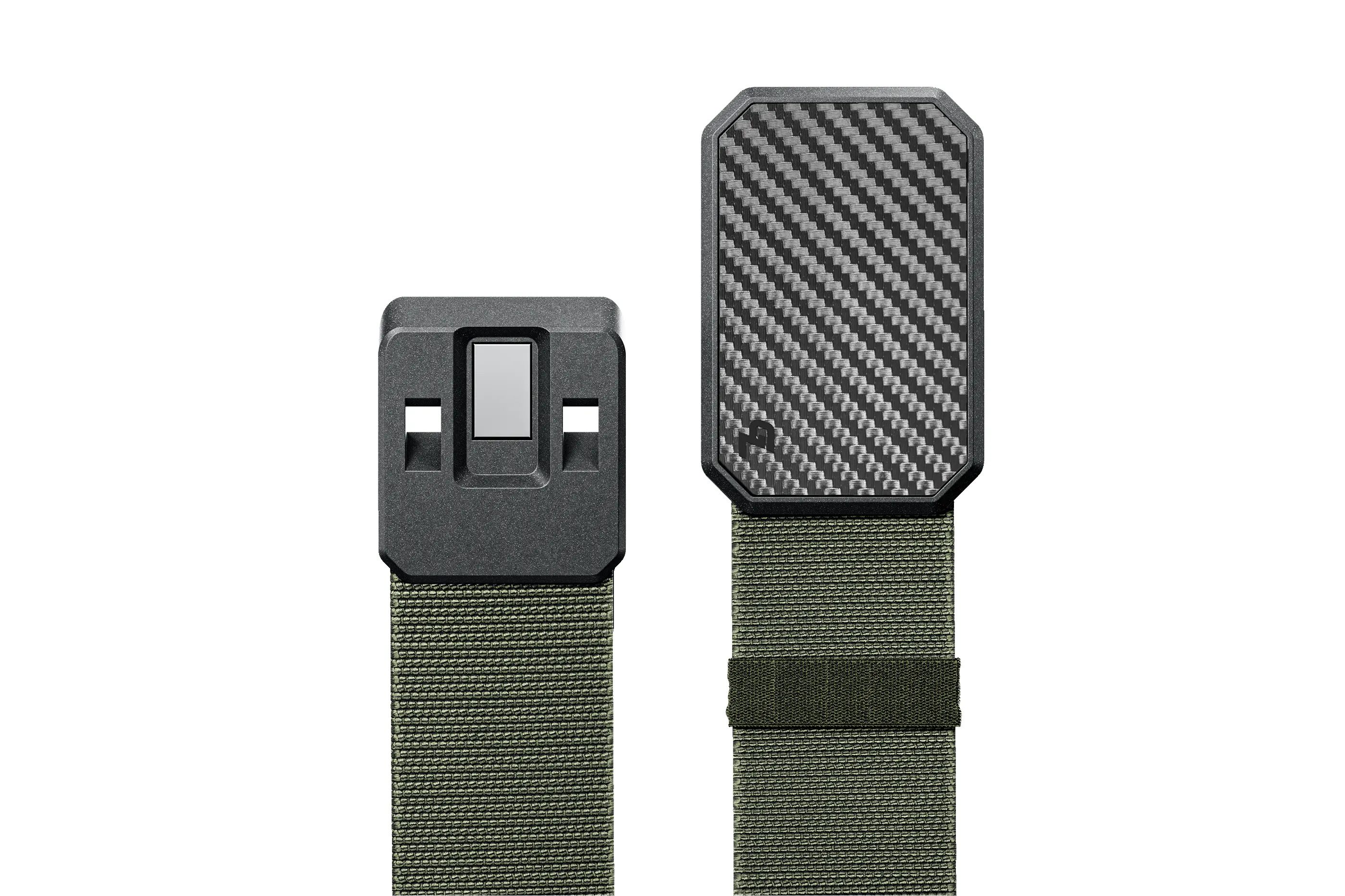 Groove Belt Carbon Fiber/Base Camp Green sold by Groove Life product image thumbnail 3