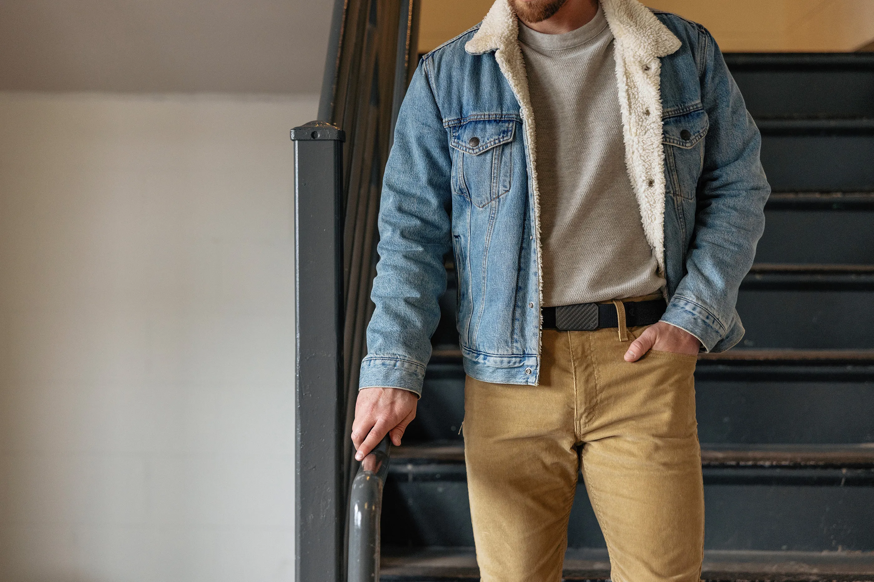 Groove Belt Carbon Fiber/Dark Earth sold by Groove Life product image thumbnail 3