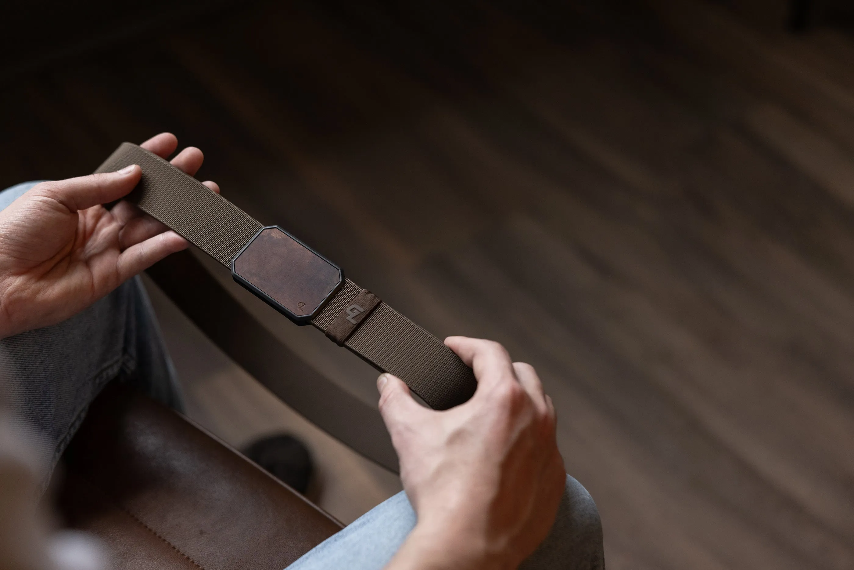 Groove Belt Walnut/Dark Earth sold by Groove Life product image thumbnail 3