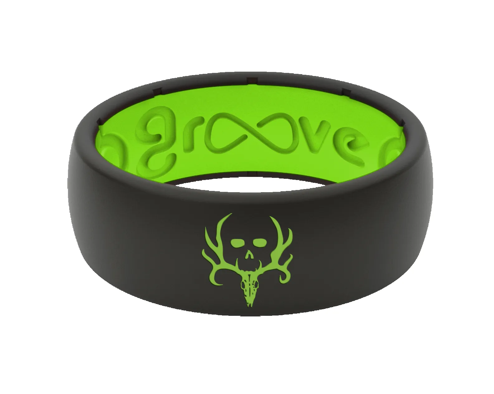 Bone Collector Black & Green Ring sold by Groove Life product image thumbnail 3