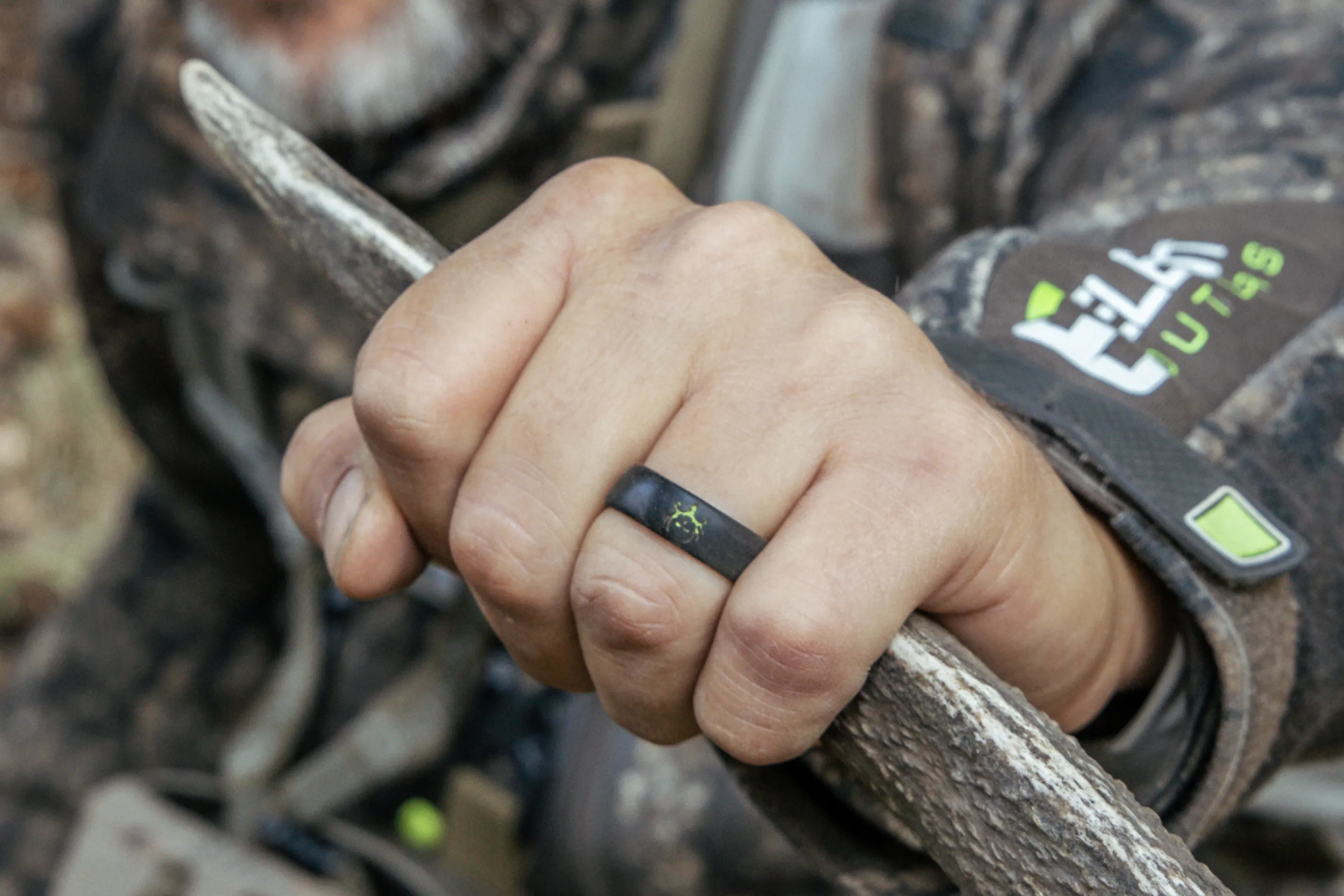 Bone Collector Midnight Black Thin Ring sold by Groove Life product image thumbnail 2