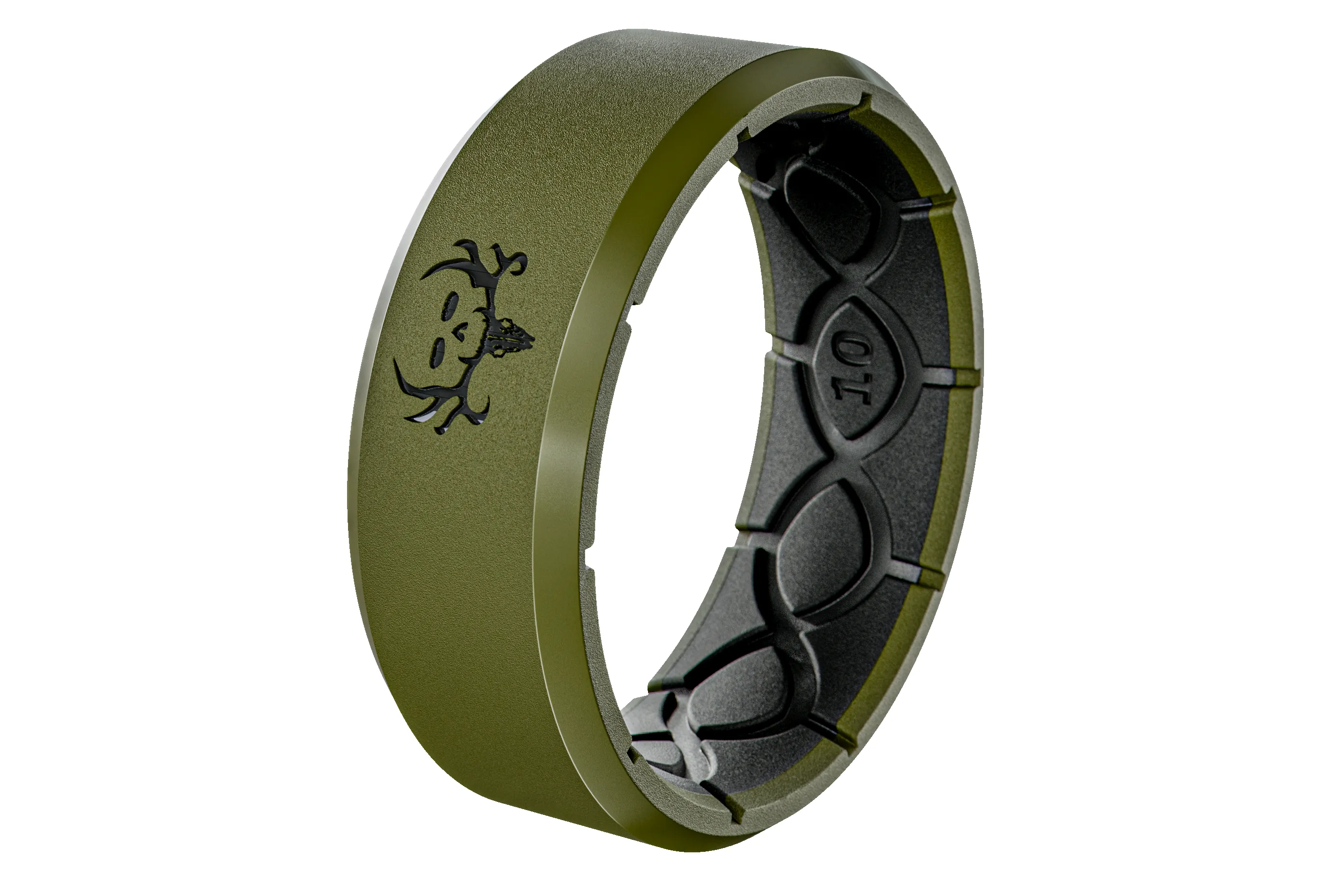 Zeus Edge Bone Collector Olive Ring sold by Groove Life product image thumbnail 2